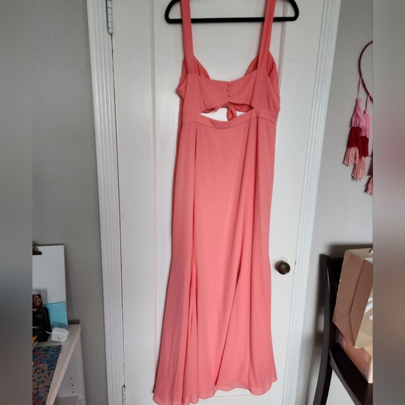 Fame & Partners, the Dina Dress, Coral, Size 16 Dress - Picture 2 of 7